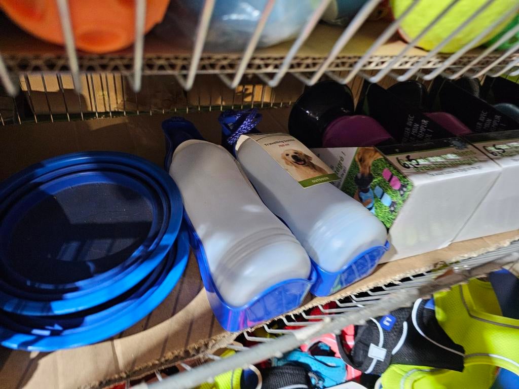 Draagbare drinkfles 500ml voor onderweg - Honden Materiaal, Ophalen