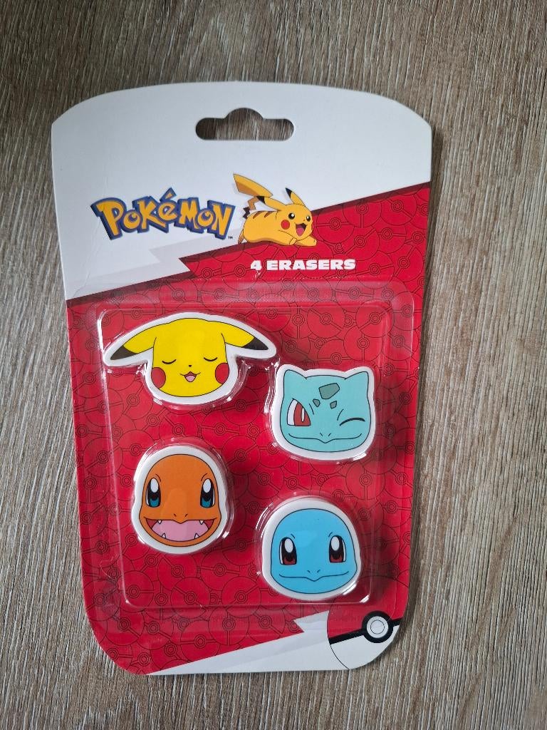 Pokemon - Gommen Multi Characters - Nieuw, Ophalen of Verzenden, Nieuw