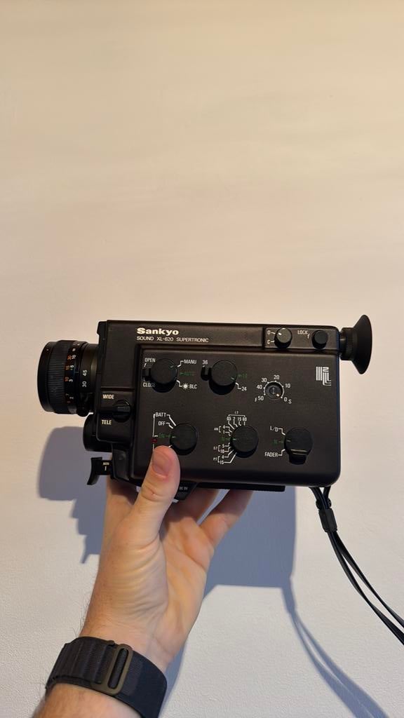 Sankyo Sound XL 620 Supertronic Super 8 – Werkend, TV, Hi-fi & Vidéo, Caméscopes analogiques, Caméra, Enlèvement ou Envoi
