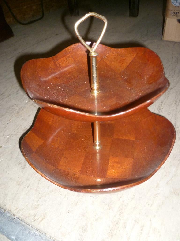 VINTAGE HOUTEN SCHAAL, Ophalen