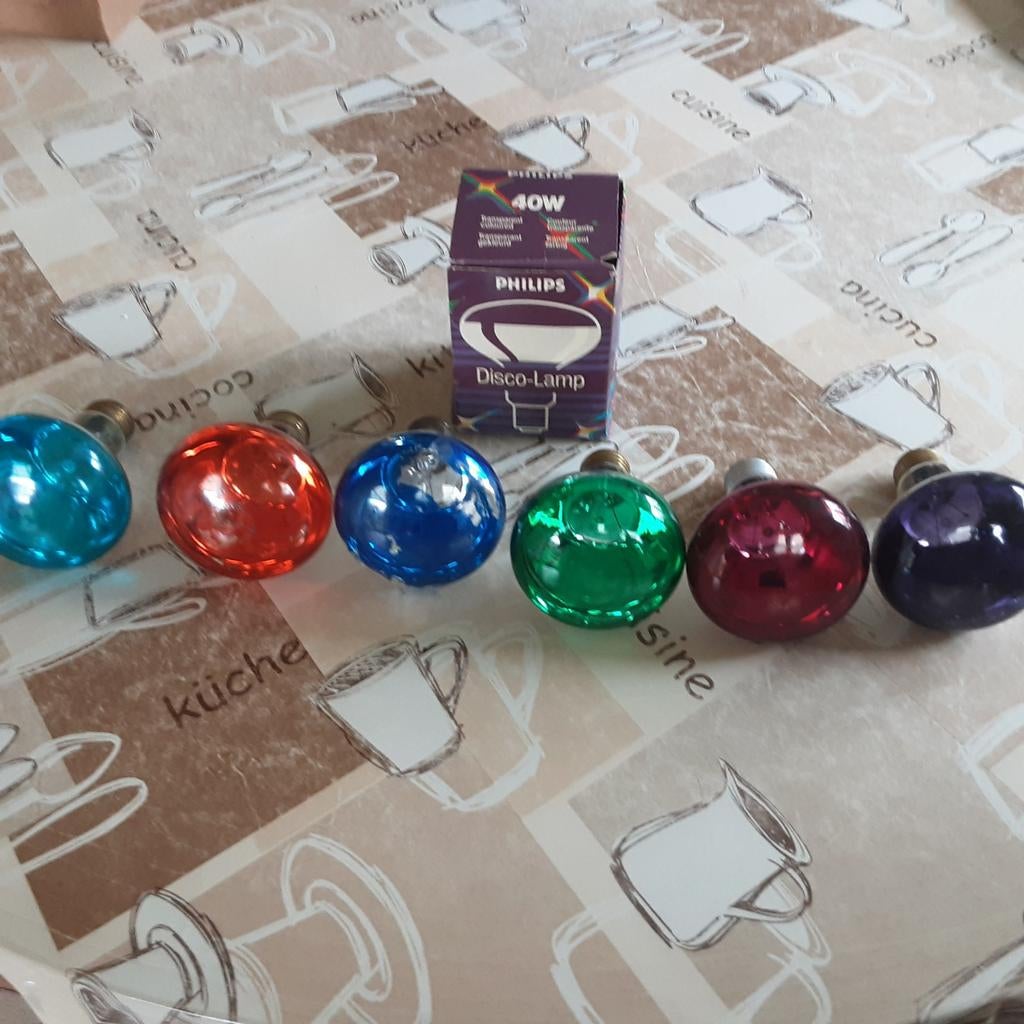 Retro Disco lampen, Ophalen