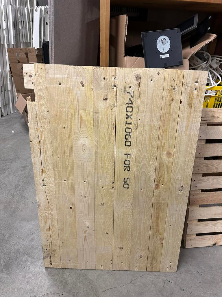 GRATIS Houten pallets ophalen, Enlèvement, Comme neuf