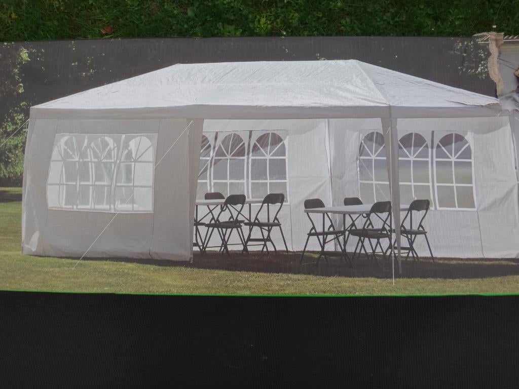 Tonnelle neuve, Jardin & Terrasse, Tonnelles, Neuf, Tente de réception, Pliable, Moins de 4 mètres