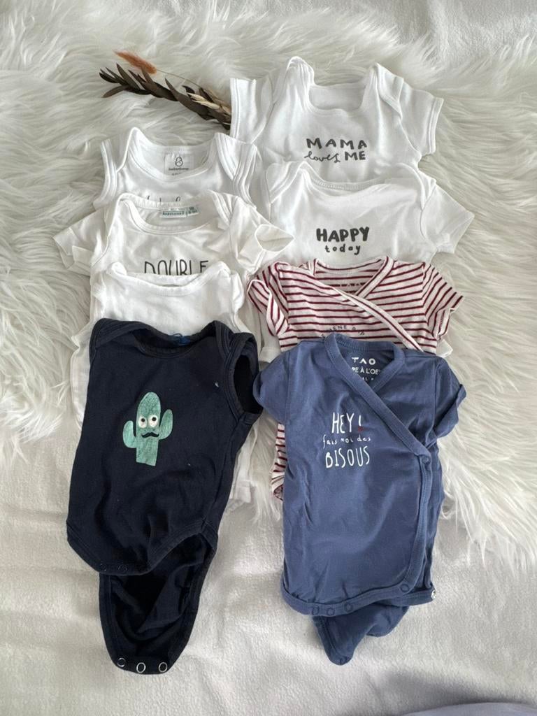 Rompers zonder / met korte mouw 50, Kinderen en Baby's, Babykleding | Maat 50, Ophalen of Verzenden