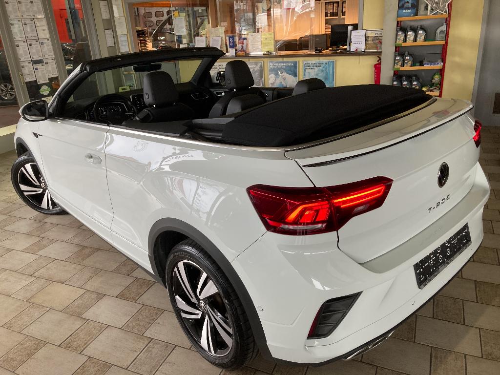 T-Roc CABRIO 150tsi -AUTOMAAT - R-LINE -LED -GPS -App -Trkhk, Auto's, 4 zetels, 1498 cc, 4 cilinders, Cabriolet