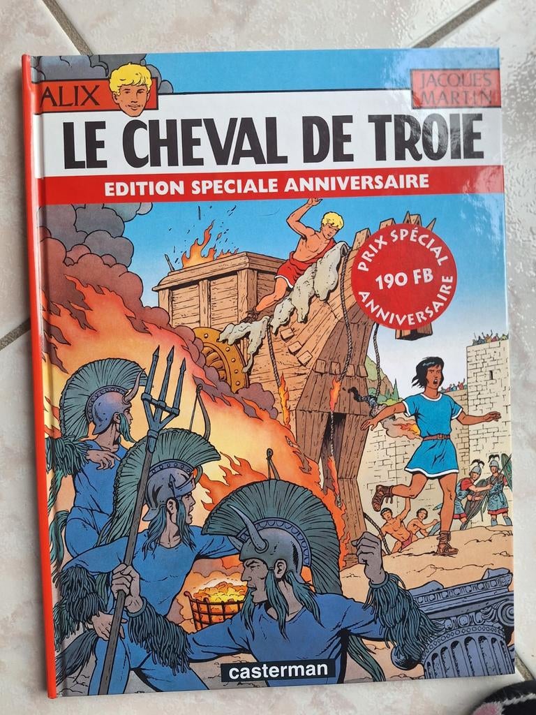 Alix Le Cheval de Troie Edition Spéciale Anniversaire, Livres, BD, Une BD, Utilisé