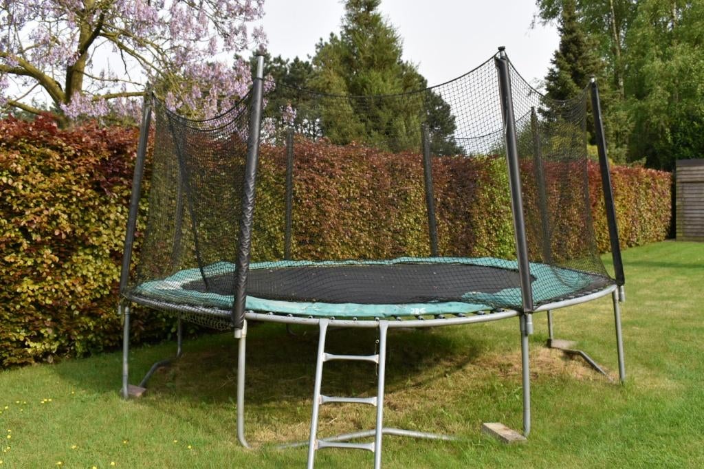 Trampoline Kadee 430 cm, Enlèvement, Utilisé