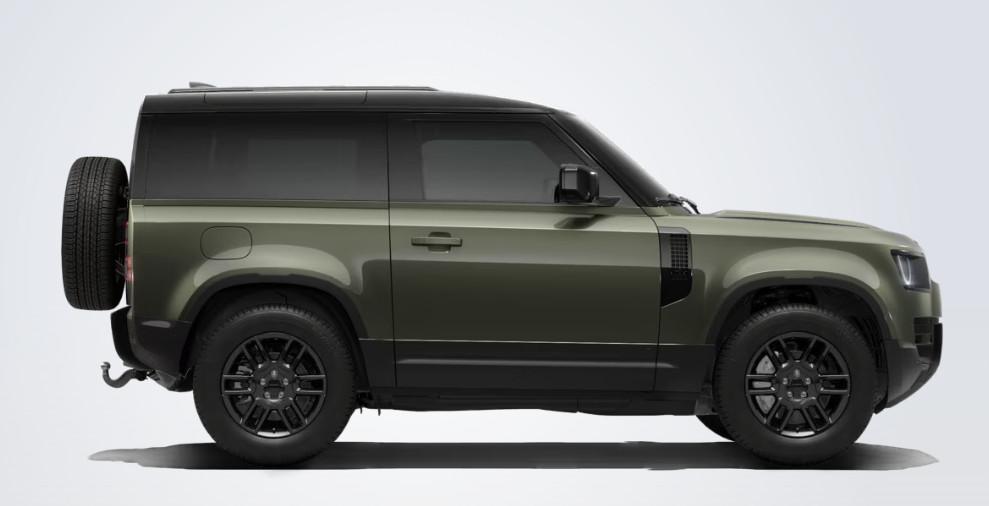 Land Rover Defender 90 S D200 (bj 2026, automaat), Automaat, Zwart, 2996 cc, Diesel