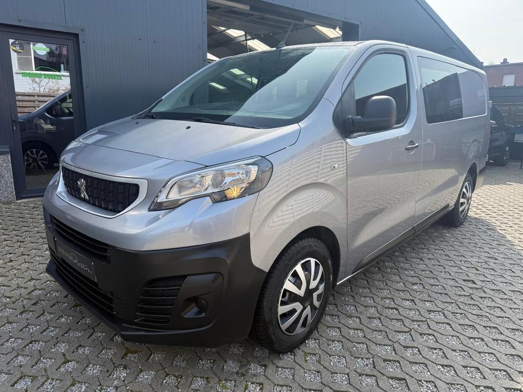Peugeot Expert Dubbele cabine - 6 plaatsen - 17272€+, Auto's, Peugeot, Voorwielaandrijving, Stof, Gebruikt, 4 cilinders