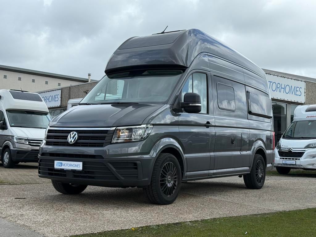 Vw Grand California 600 - Slechts : 3900KM - 170PK - 1HAND, Automaat, Buscamper of Camperbus, Volkswagen, Douche
