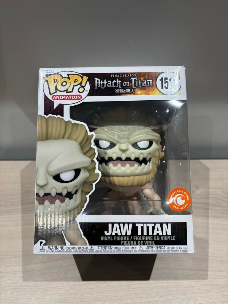 Funko Pop Jaw Titan 1511 Attack on Titan Crunchyroll special, Ophalen of Verzenden