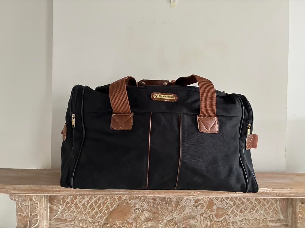Joli et robuste sac de voyage Samsonite neuf, Enlèvement, Comme neuf, Cuir