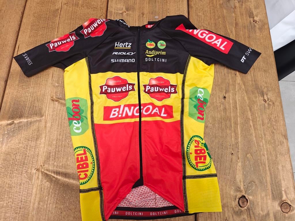 Belgisch kampioen Eli Iserbyt, Fietsen en Brommers, Fietsaccessoires | Fietskleding, Ophalen of Verzenden