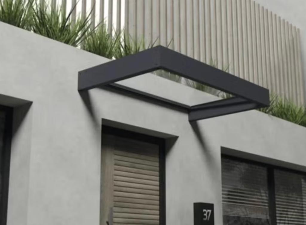 deurluifel antraciet afdak, Tuin en Terras, Overkappingen, Ophalen