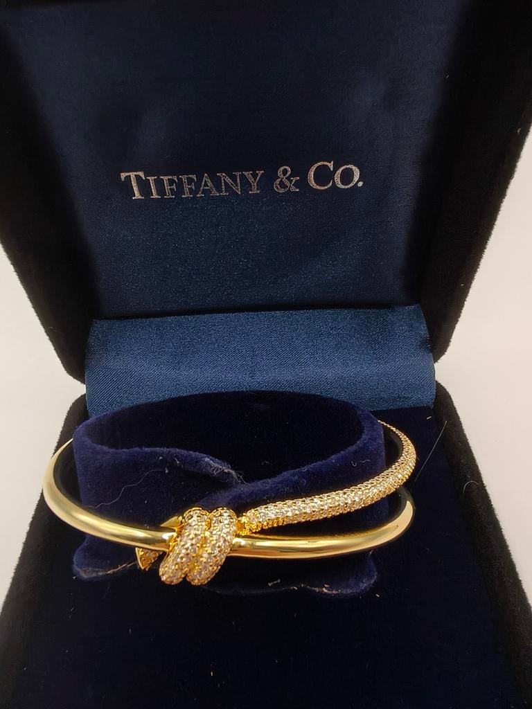 Bracelet en or Tiffany & Co, Bijoux, Sacs & Beauté, Neuf, Or, Envoi, Avec strass
