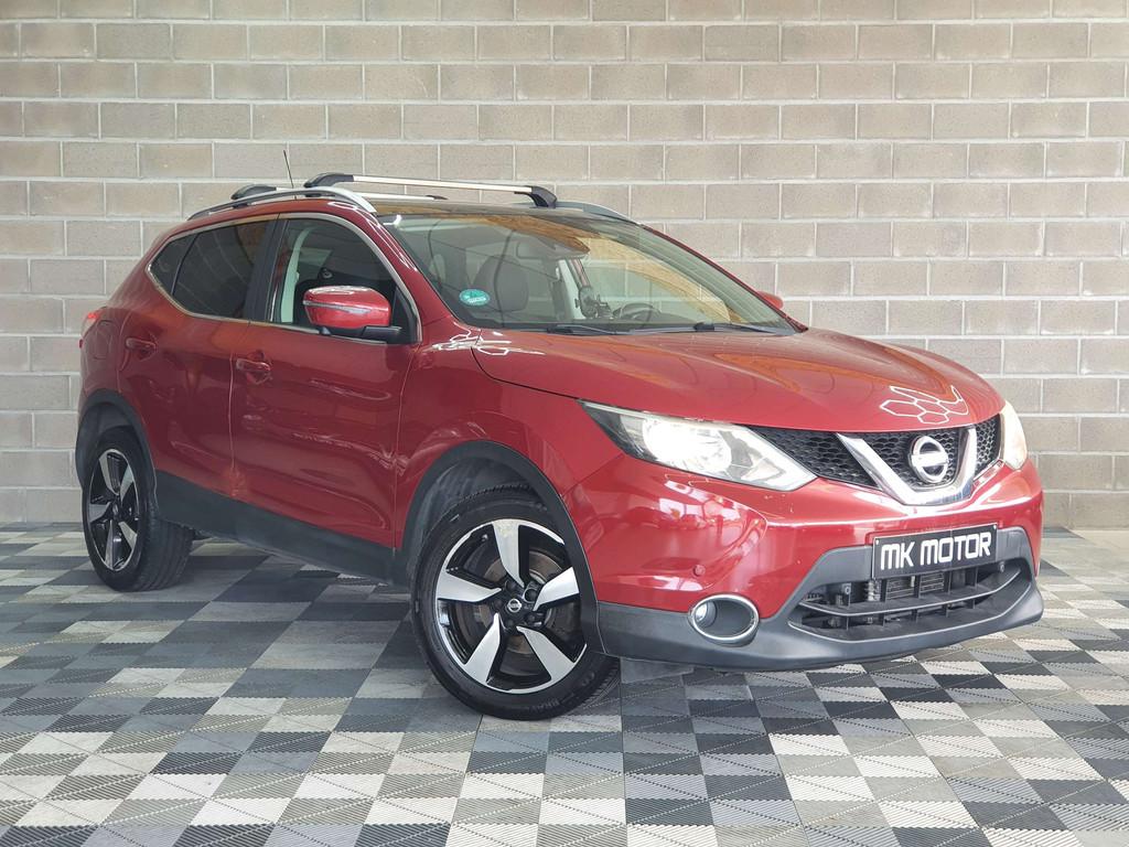 Nissan QASHQAI 1.6 DIESEL 131CV / BOITE AUTO / TOIT PANO, Rouge, Euro 5, Achat, Entreprise