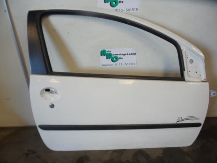 Portier 2Deurs rechts van een Toyota Aygo (Aygo 05-), Auto-onderdelen, Gebruikt, -, Deur, -