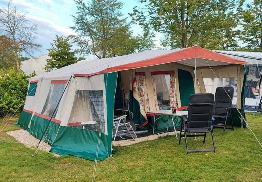 Mooie ruime Alpenkreuzer Parade met voortent,en kofferdeksel, Caravans en Kamperen, Vouwwagens, Ophalen, Tot en met 6, Alpenkreuzer