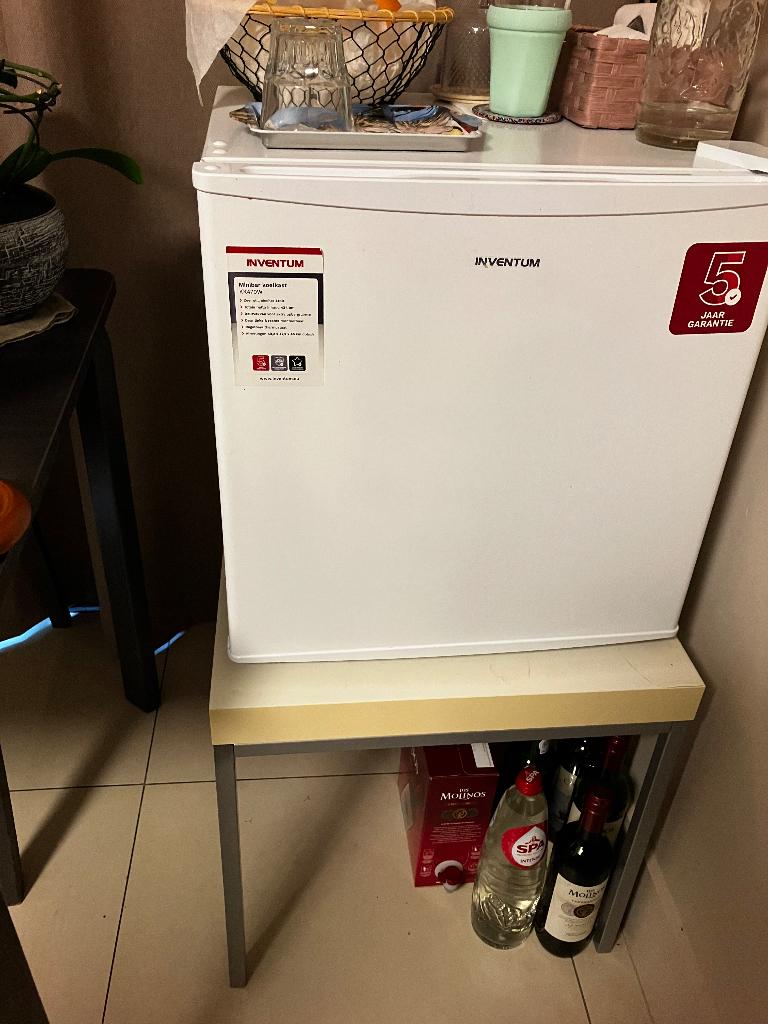 IJskast tafelmodel inventum, Electroménager, Réfrigérateurs & Frigos, Avec compartiment congélateur, Comme neuf, Enlèvement, 45 à 60 cm