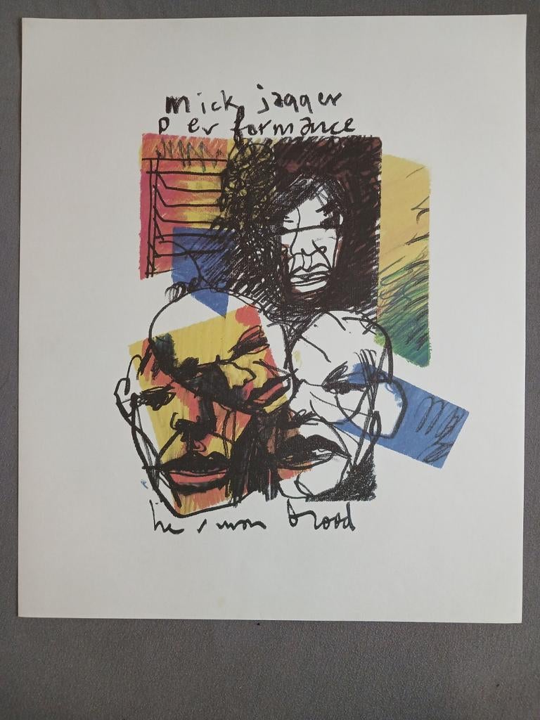 Herman Brood Mick Jagger, Ophalen