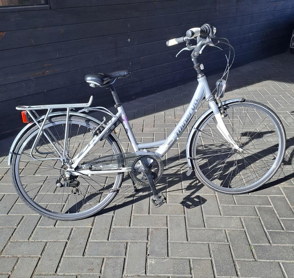 Fiets 26 inch Minerva Orlando zilver, Vélos & Vélomoteurs, Enlèvement, Vitesses
