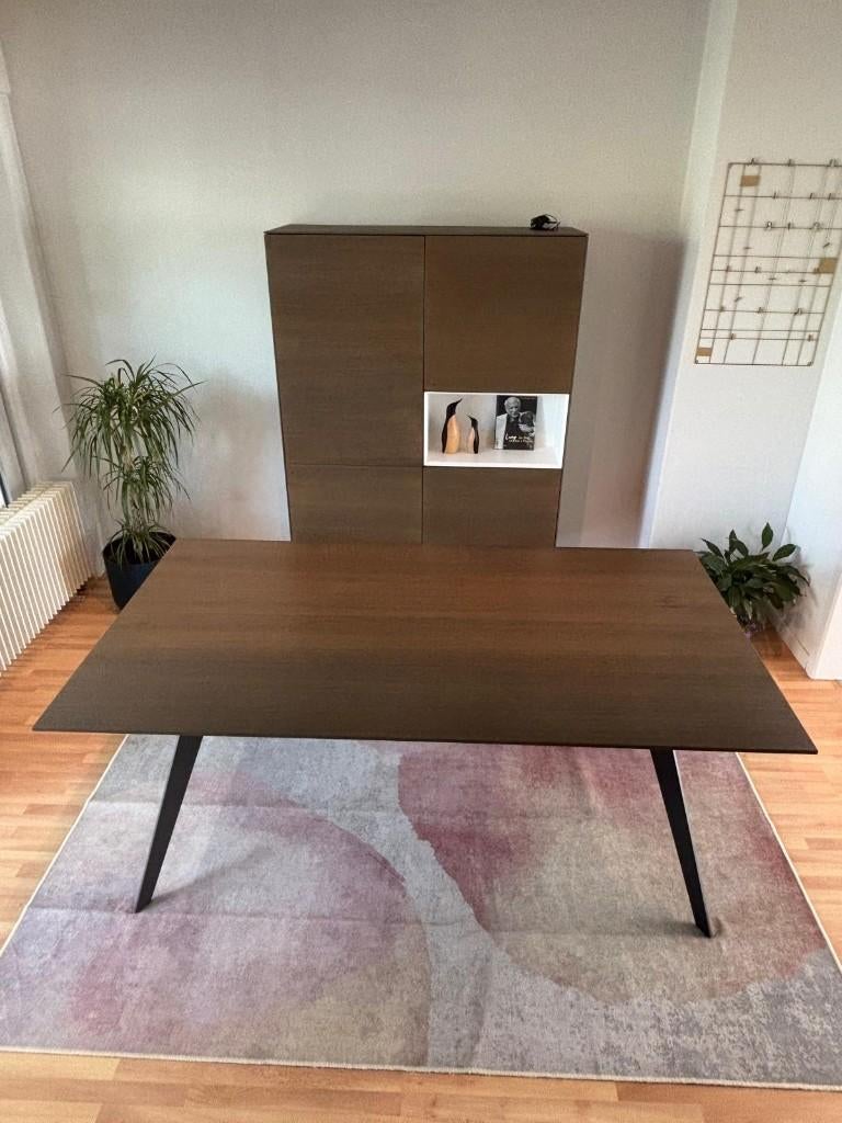 Eettafel eik - Mintjens Furniture - Bloom collectie BL 22, Huis en Inrichting, Ophalen, Gebruikt, Minimalistisch, 6 tot 8 stoelen