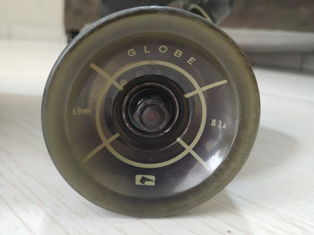 Globe Foam Trac Top Camo Cruiser Longboard 91cm, Ophalen, Gebruikt, Overige typen, Longboard