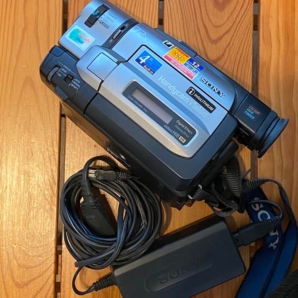 Sony CCD-TRV95E, Vidéo Hi8 XR, caméscope, Enlèvement ou Envoi, Hi 8, Caméra