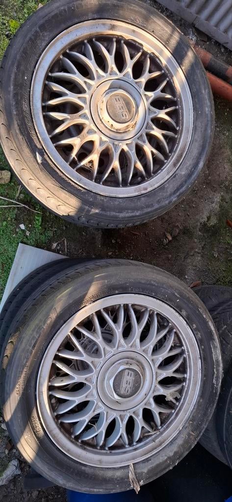 4 jantes BBS, Auto diversen, Autosport-onderdelen, Ophalen, Gebruikt