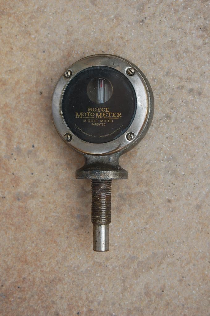 rare bouchon de radiateur USA boyce moto meter midget 1920, Enlèvement ou Envoi
