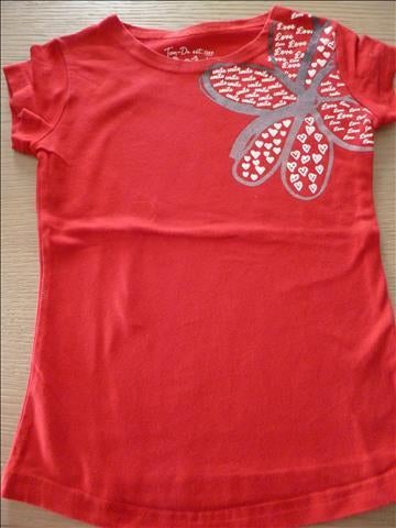 TOM DU t shirt maat 116 - 122, Meisje, Ophalen of Verzenden, Zo goed als nieuw, Shirt of Longsleeve