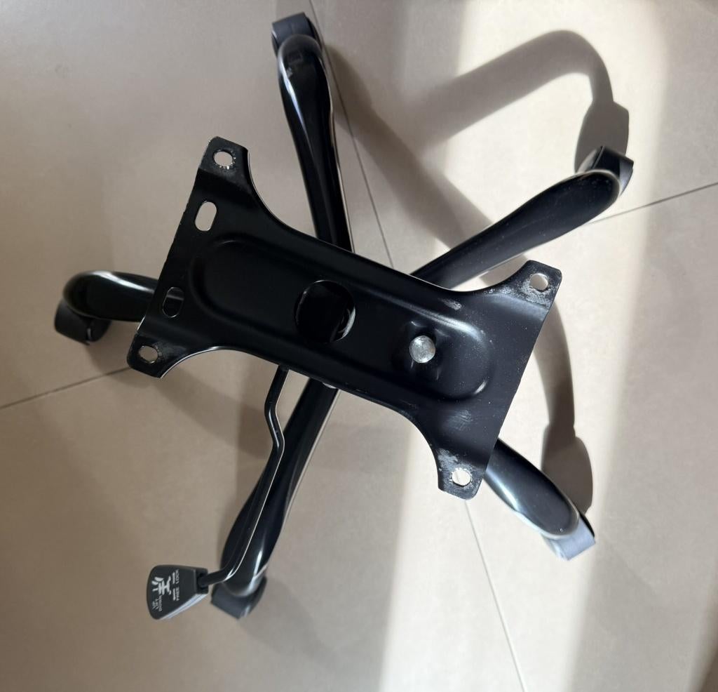 SONGMICS Bureaustoel Onderstel (Base), Huis en Inrichting, Bureaustoelen, Gebruikt, Bureaustoel, Zwart, Ophalen