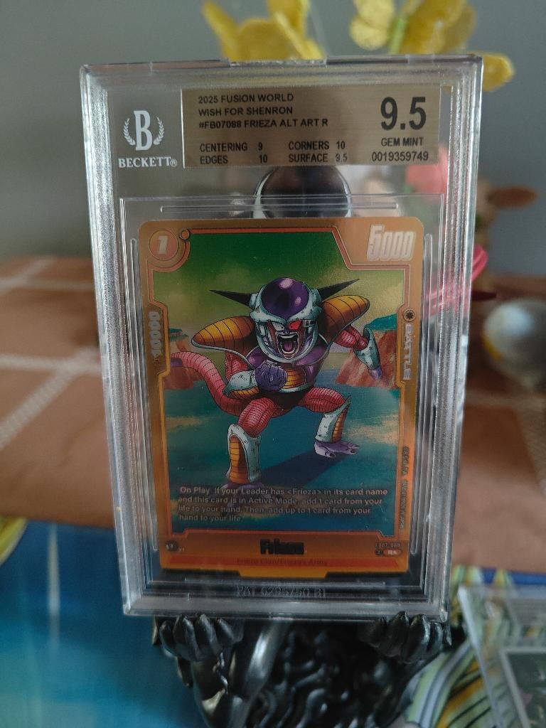 Frieza FB07-088 R Alternate Art BGS 9,5, Ophalen of Verzenden