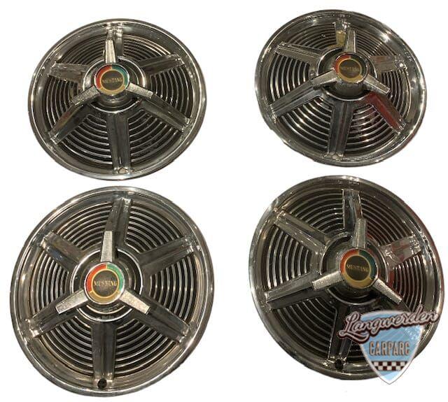 Ford Mustang 64-68 wieldoppen 4 stuks, Gebruikt, -, -, Ophalen of Verzenden