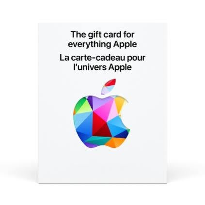 Apple Store Cadeaubon/gift cards €150x4 stuks, Tickets en Kaartjes, Kortingen en Cadeaubonnen, Cadeaubon