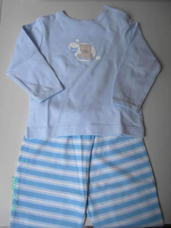 Katoenen pyjama - Bout'Chou - maat 68., Kinderen en Baby's, Ophalen of Verzenden, Zo goed als nieuw, Jongetje of Meisje, Nacht- of Onderkleding