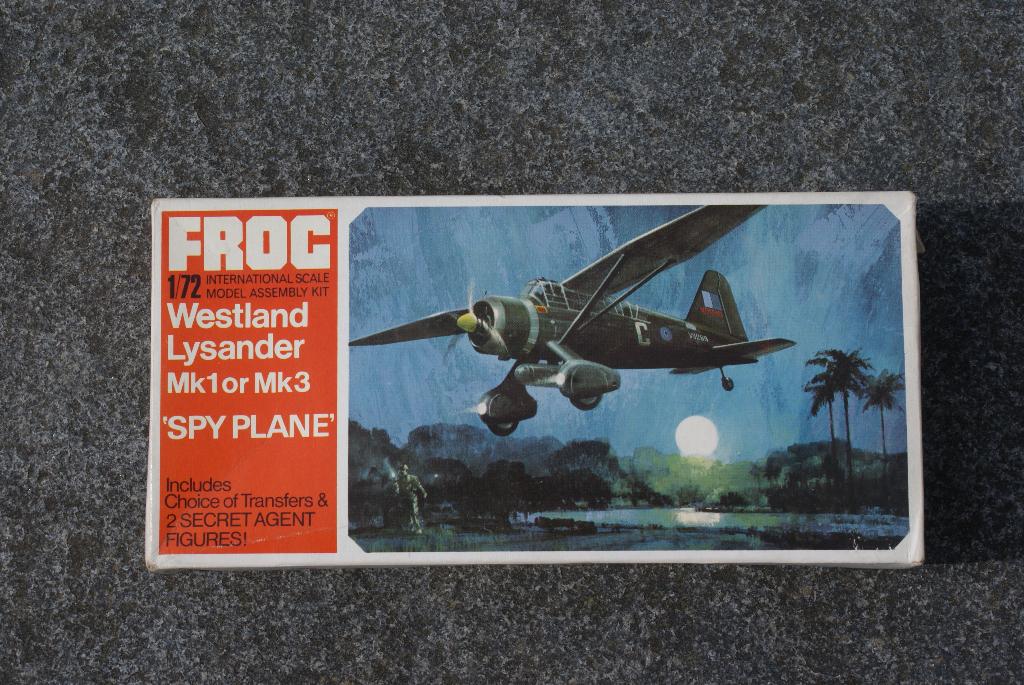 Frog - Westland Lysander Mk1 - 1/72, Overige merken, 1:72 tot 1:144, Gebruikt, Ophalen of Verzenden