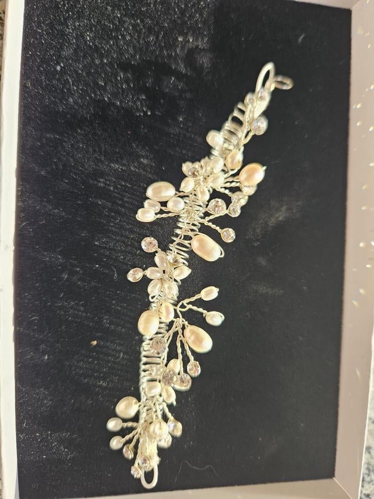 Haarspeld bianco evento, Ophalen of Verzenden