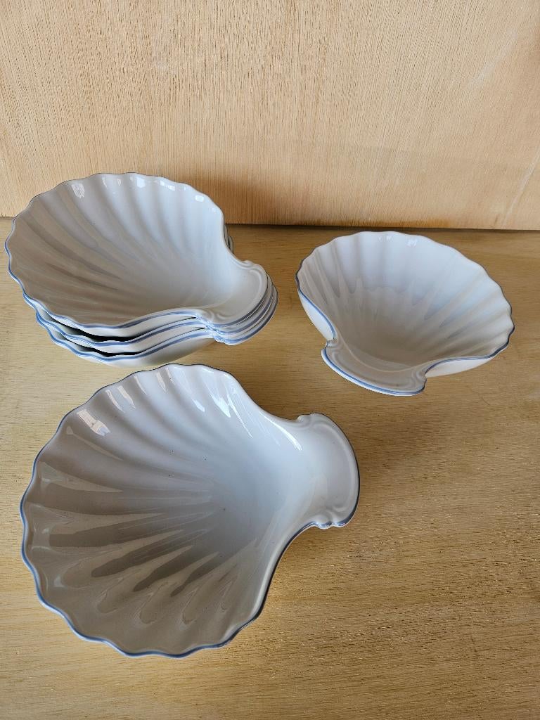 Seltmann Weiden 5 porseleinen schelpschaaltjes, Antiek en Kunst, Antiek | Servies compleet, Ophalen of Verzenden