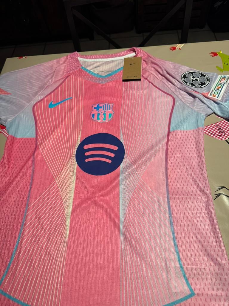 Maillot Barcelone Edition Ldc 2026, Enlèvement, Comme neuf, Maillot