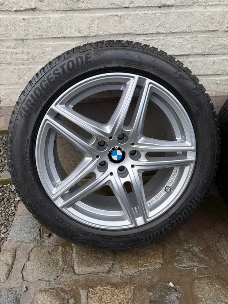 Bmw velgen met nieuwe winterbanden, Auto-onderdelen, Banden en Velgen, Ophalen, Velg(en), Nieuw, 17 inch
