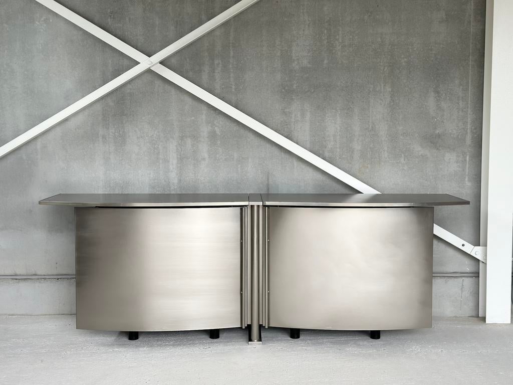 Vintage Belgochrom Dressoirkast, Ophalen, Zo goed als nieuw, Metaal