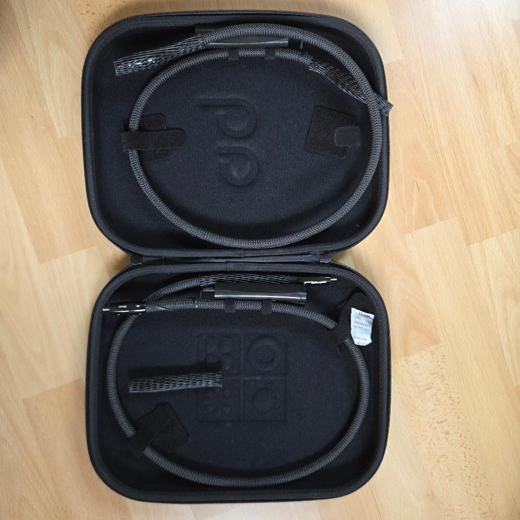 Audioquest Wind rca interlinks met DBS 72V level X, Ophalen of Verzenden, Zo goed als nieuw, Minder dan 2 meter, Interlink-kabel