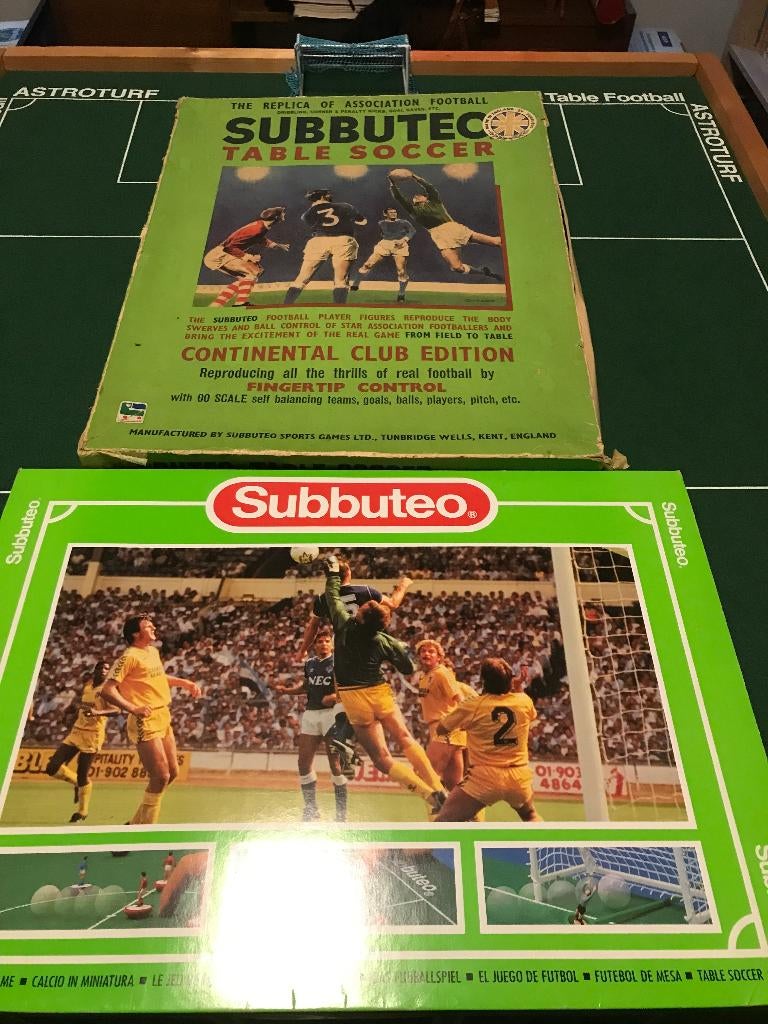 Subbuteo voetbalspel, Ophalen, Gebruikt