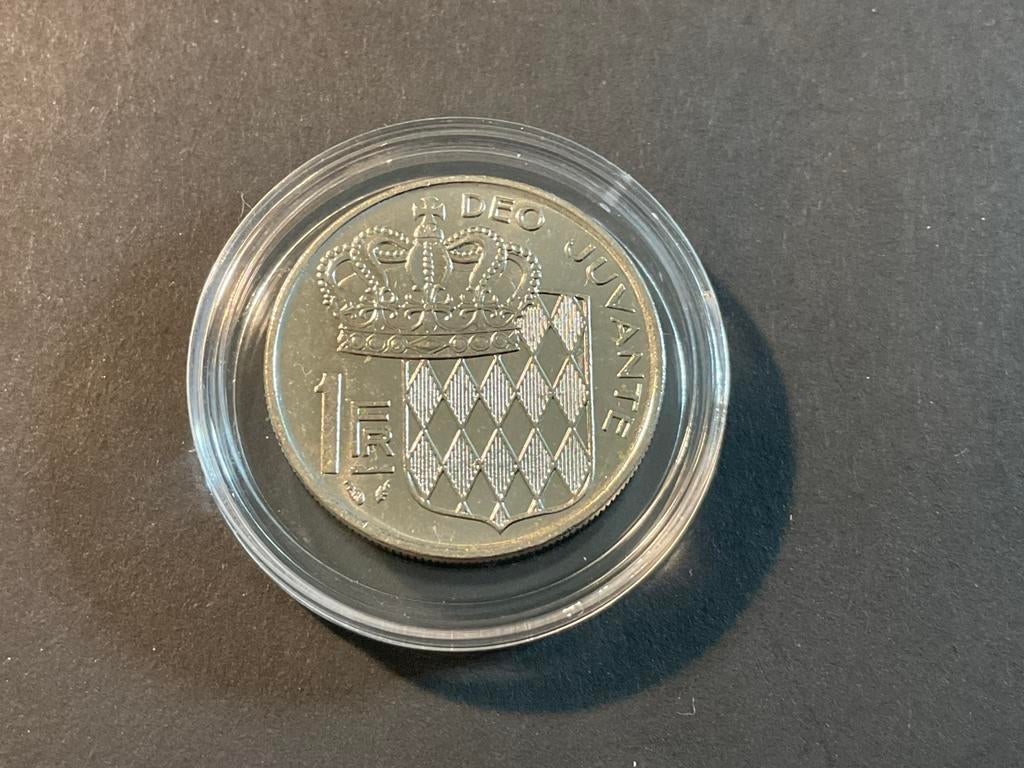 Monaco - 1 FRF  Prins Rainier - 1979, Postzegels en Munten, Verzenden, Overige landen, Losse munt