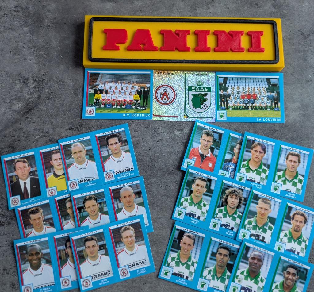 15 AUTOCOLLANTS PANINI FOOTBALL 2000 KV COURTRAI/LA LOUVIÈRE, Envoi, Neuf