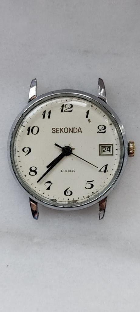 Sekonda Montre mécanique Vintage Soviétique, Enlèvement ou Envoi, Autres matériaux, Montre-bracelet, Autres marques
