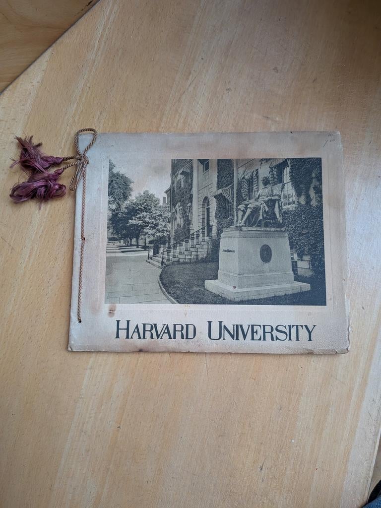 Harvard-universiteit 1910, Ophalen of Verzenden