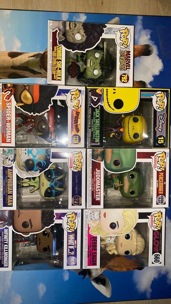 Funko pops, Enlèvement, Comme neuf