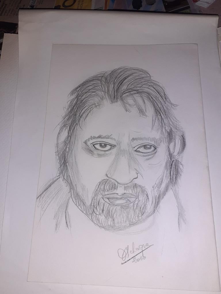 Gainsbourg au crayon, Antiquités & Art, Enlèvement ou Envoi